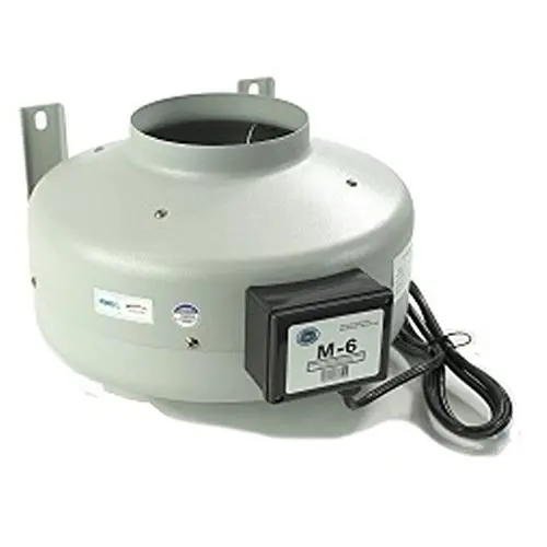 Ventilateur Inline M-6 Tjernlund, Pompe d'air Hydroponique, Ventilation, Refroidissement, Chauffage, 460 CFM, 6 Ventilateur Inline M-6 Tjernlund, Pompe d'air Hydroponique, Ventilation, Refroidissement, Chauffage, 460 CFM, 6
