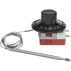 MACHSWON Capillary Car Thermostat, TS-120SR Cooling Radiator Fan Temperature Control Switch, Adjustable 0-120°C Heating/Cooling