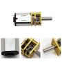 DaFuRui 2 Pack DC 3V 30RPM Micro DC Geared Electric Motor GA12-N20 Mini Deceleration Gear Reduction Motors for RC Car Robot Model