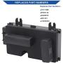 Obaee Power Seat Switch Recliner Control Right Passenger 8 Way Compatible with 1999-2007 Chevrolet Chevy Suburban Silverado Avalanche Tahoe/GMC Yukon Sierra/Cadillac Escalade Replacement OEM 12450254