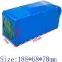 WOGQX 36V 30Ah E-Bike Lithium Battery Pack 10S4P 18650 Li-ion Battery Built in BMS 500W Adjustable High Performance Motor for Electric Bicycle Scooter Electric Wheelchairs with Charger