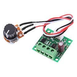 DC PWM Controller 1.8V 3V 5V 6V 12V 2A DC Low Voltage Motor Controller Board Without Potentiometer Switch 1803BW