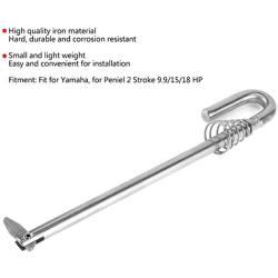 Outboard Motor Tilt Rod,Tilt Rod Assy, Boat Tilt Rod Outboard Motor Accessories Pin Lock Engine Iron Assy Bracket 689-43160-00 Fit for Yamaha T9.9/T15/T20/T25/T30hp