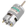 12V Motor, Akozon 12v/24v DC Motor High Power Torque Motor 775 Motor High Speed 80w Extension Shaft 12v dc Motor 775 (10000RPM)