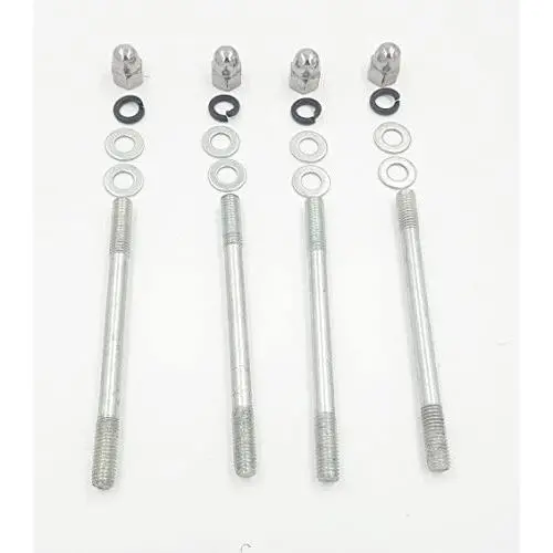 CDHPOWER M8 Double Ended Bolts Set for Gas Engine Motor Kit 66cc/80cc-motorized Bike