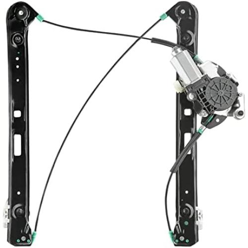 A-Premium Power Window Regulator with Motor Replacement for BMW E46 325i 328i 330i 1999-2005 Sedan Wagon Front Left Driver Side
