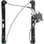 A-Premium Power Window Regulator with Motor Replacement for BMW E46 325i 328i 330i 1999-2005 Sedan Wagon Front Left Driver Side