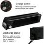 Jieoto E-Bike Pedelec Battery 36V/48 15AH Lithium Li-ion Folding Bike Replacement Battery Pack with Charger and BMS Protection Board, for 200W/350W/500W/750W Electric Bike Motors