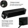 Jieoto E-Bike Pedelec Battery 36V/48 15AH Lithium Li-ion Folding Bike Replacement Battery Pack with Charger and BMS Protection Board, for 200W/350W/500W/750W Electric Bike Motors
