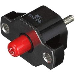 Quicksilver 50 Amp Circuit Breaker 11178A01 - with Nut Connections and Attaching Hardware