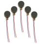 RuiLing 10-Pack 1034 Micro Flat Vibration Motors 12000Rpm 3V Voltage Mini Thick Coin Vibrating Motor for Cell Phone Tablet Household Appliances 10x3.4mm