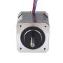 STEPPERONLINE Full D-Cut Shaft Stepper Motor Nema 17 0.9deg 46Ncm (65.1oz.in) 2A 42x48mm CNC 3D Printer