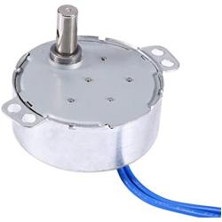 Yosoo Turntable Synchronous Synchron Motor 50/60Hz AC 100~127V 4W 15-18RPM/MIN CCW/CW for Hand-Made, School Project, Model