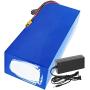 Wnicek 48V 20AH Lithium-Ion Battery 20000mAh 13S 4P Ebike Rechargeable Battery Pack with BMS and Charger Fits for 200W - 1000W Motors