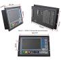DDCSV3.1 Upgrade Offline Stand-alone 4 Axis CNC Controller CNC Router Engraver Machine Motion Controller System Read G Code TFT screen 24VDC for CNC Carving Milling Lathe Machine/Servo/Stepper Motor