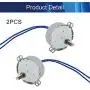 Jutagoss Synchronous Motor TYC-50 Single Flat Shaft Direction CW, 4 Watt AC 110V 5-6 RMP, 2 Pcs