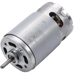 Fielect 21000RPM 12V DC Motor RS 550 Motor 79MMD D Shaft High Torque Electric Motor for Drills, Robots, RC Vehicals, Remote Controlled Cars/Robot, Saw Repair
