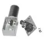 AZSSMUK DC Worm Gear Motor 12V 16RPM Self-Locking Reversed Mini Turbine Geared Carbon Brush Motor Speed Adjustable Low Noise Long Lifetime