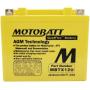 MotoBatt MBTX12U (12V 14 Amp) 200CCA Factory Activated QuadFlex AGM Battery