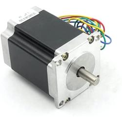 Nema 23 Stepper Motor 76mm 270oz.in 3A CNC Hybrid 2 Phase High Torque Stepping Motor 180Ncm 4 Lead For CNC Router XYZ Axis Milling Engraving Machine/3D Printers 23HS8430