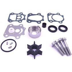 Boat Motor 6CJ-W0078-00 Water Pump Repair Kit Without Housing for Yamaha 70HP Outboard Engine