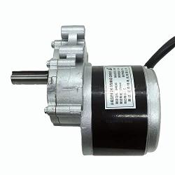MY1016Z 24V 250W Electric Wheel Chair Brushed Gear Wheelchair DC Motor with 120rpm can work with Joystick (24V)