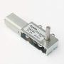 GW180 DC 6V 12V small micro Worm gear motor Low speed High torque Ultra Thin Slim gear box Reversible Electric engine Robot Lock (12V 52RPM)