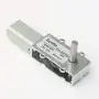 GW180 DC 6V 12V small micro Worm gear motor Low speed High torque Ultra Thin Slim gear box Reversible Electric engine Robot Lock (12V 52RPM)