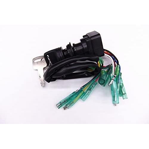 Remote Control Box Ignition Switch/Main Switch Assy 703-82510-43-00 for Yamaha Outboard Motors 703-82510-42-00 Push to Choke 10P