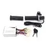 FAMKIT 36V 500W E-Bike Scooter Brushless Motor Controller Kit LCD Display Panel Speed Turn Handlebar
