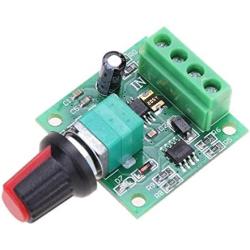 Davitu Motor Controller - DC 1.8V 3V 5V 6V 12V 2A Low Voltage Motor Speed Governor PWM Stepless Speed Controller Adjustable Drive Module