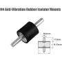 M4 Rubber Mounts Shock Absorbers Anti Vibration Silentblock Car Boat Bobbins, Pack of 4 (M4 10x10mm)