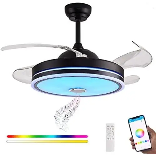 Ventilateur de plafond Bluetooth de 91,4 cm (36 Ventilateur de plafond Bluetooth de 91,4 cm (36