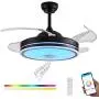 Ventilateur de plafond Bluetooth de 91,4 cm (36 Ventilateur de plafond Bluetooth de 91,4 cm (36