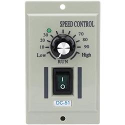 110V Input DC 0-24V Output Motor Speed Controller Switch for Packaging and Printing DC-51
