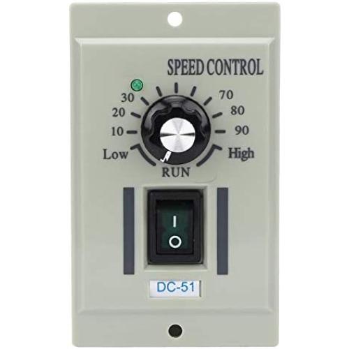 110V Input DC 0-24V Output Motor Speed Controller Switch for Packaging and Printing DC-51