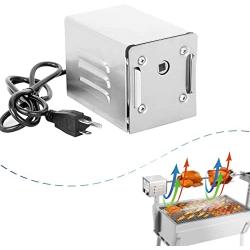 YJINGRUI Grill Rotisserie Motor BBQ Rotisserie Motor 90LB/40KG 15W Electric Motor for Pig Goat Chicken Rotisserie Roaster (110V)
