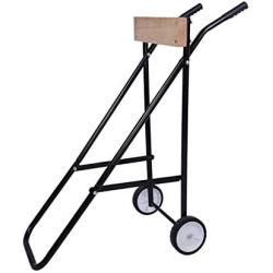LEADALLWAY Outboard Boat Motor Stand Carrier Cart Dolly Storage Pro Heavy Duty Multi Purposed Engine Stand