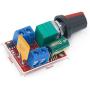 Xuulan Xianglaa-Motor DC Motor Speed Controller Module, Mini 5A PWM Max 90W, 3V-35V Speed Control Switch LED Dimmer, Wide Range of Applications