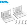 MECCANIXITY Mounting Bracket Motor Holder L-Shape with Screw Fixed Fastener DIY Parts DC Gear Reduction Motor 2 Pcs