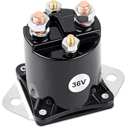 Parts Store-US 36 Volt Solenoid for Club Car DS Golf Cart (1976-1998) 4 Terminal ClubCar,Replaces OEM#Club Car 8016 CCS039