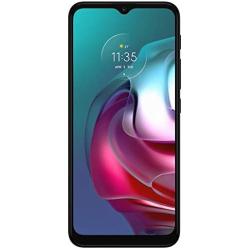 Moto G30 XT2129-2, 4G LTE, International Version (No US Warranty), 128GB, 6GB, Dark Pearl -GSM Global Unlocked (T-Mobile, AT&T, Metro) w/ Fast Car Charger Bundle