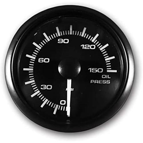 MOTOR METER RACING Electronic Oil Pressure Gauge PSI 2