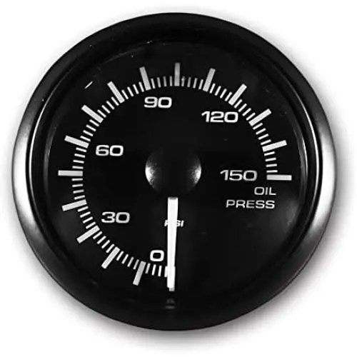 Manomètre d'huile électronique de course MOTOR METER Racing, 2 Manomètre d'huile électronique de course MOTOR METER Racing, 2