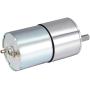 uxcell 24V DC 33 RPM Gear Motor High Torque Electric Reduction Gearbox Eccentric Output Shaft