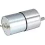 uxcell 24V DC 33 RPM Gear Motor High Torque Electric Reduction Gearbox Eccentric Output Shaft