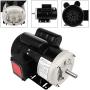3HP Electric Motor Farm Duty Single Phase Motor 3450RPM 208-230V 56 Frame 5/8