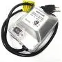 BBQ Grill Rotisserie Replacement Kit Stainless Steel Rotisserie AC Motor Plus Universal Meat Spit Forks for Weber CharBroil CharGriller Grill Pro etc