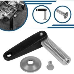 usvehj 433675 Boat Motor Transom Clamp Screw Set with clamp Screw and Handle Assembly fits for Johnson Evinrude Outboard