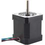 STEPPERONLINE Nema 17 Stepper Motor Bipolar 2A 59Ncm(84oz.in) 48mm Body 4-lead W/ 1m Cable and Connector compatible with 3D Printer/CNC